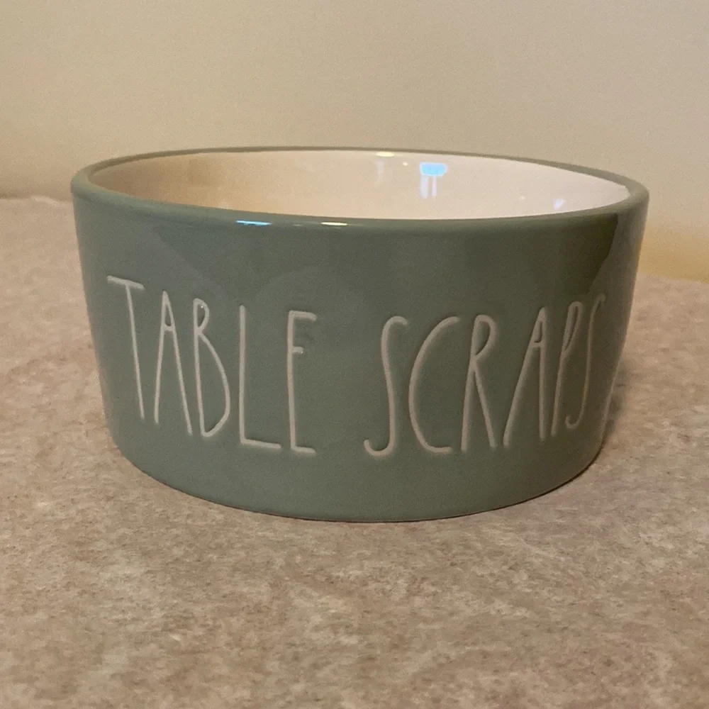 Rae Dunn TABLE SCRAPS food dish